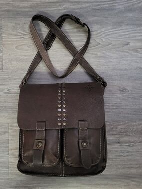 PATRICIA NASH Leather Crossbody Bag